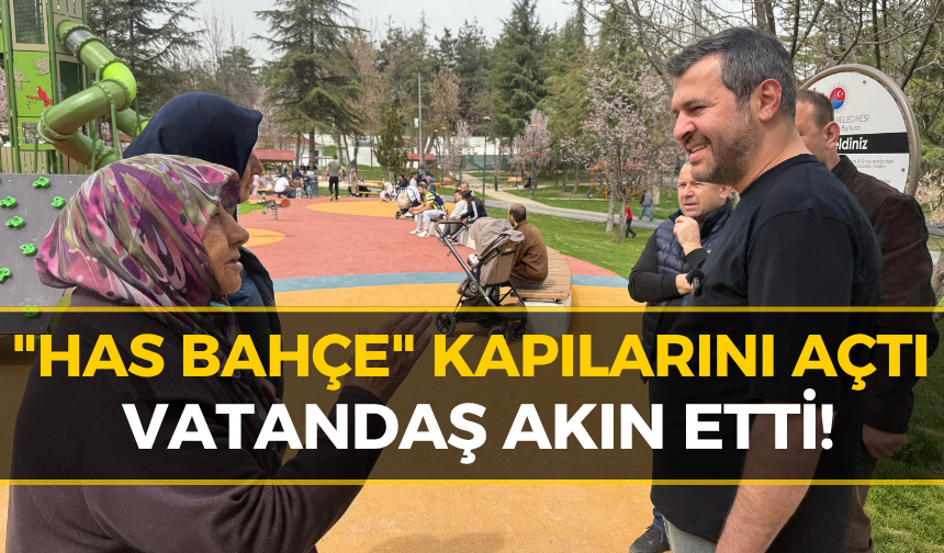 Karabük’te Has Bahçe'ye Yoğun İlgi!