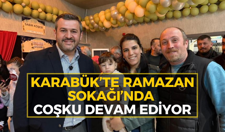 Ramazan Sokağı’nda etkinlikler tüm hızıyla sürüyor