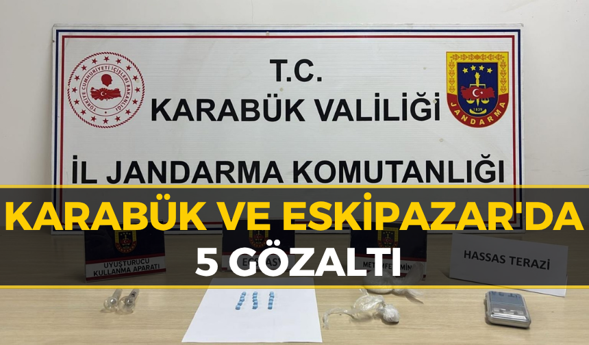 Karabük'te Narkotik Ekipleri Düğmeye Bastı!