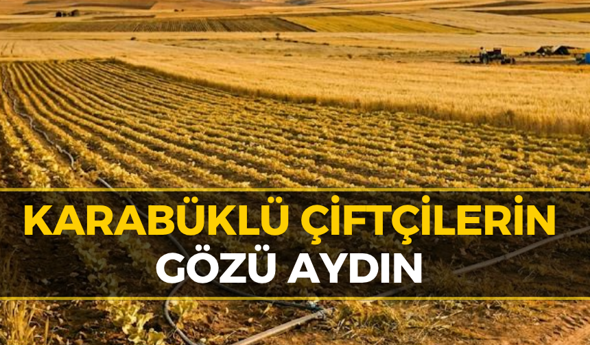 Karabüklü Çiftçilere Destek Ödemesi Müjdesi