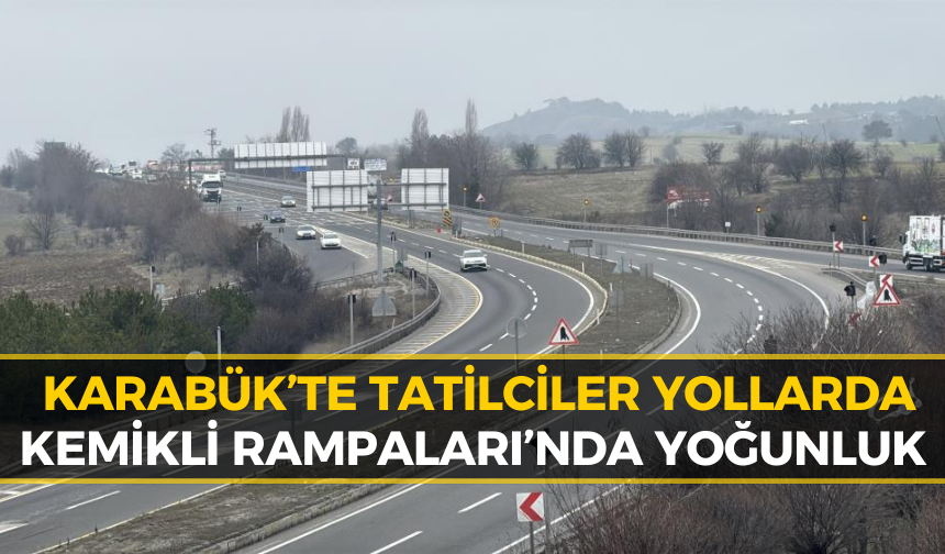Karabük’te Bayram Yolculuğu Başladı