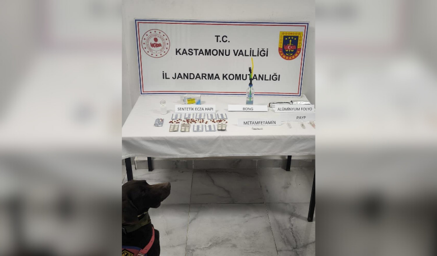 Kastamonu'da narkotik operasyonu: 4 şüpheli gözaltında