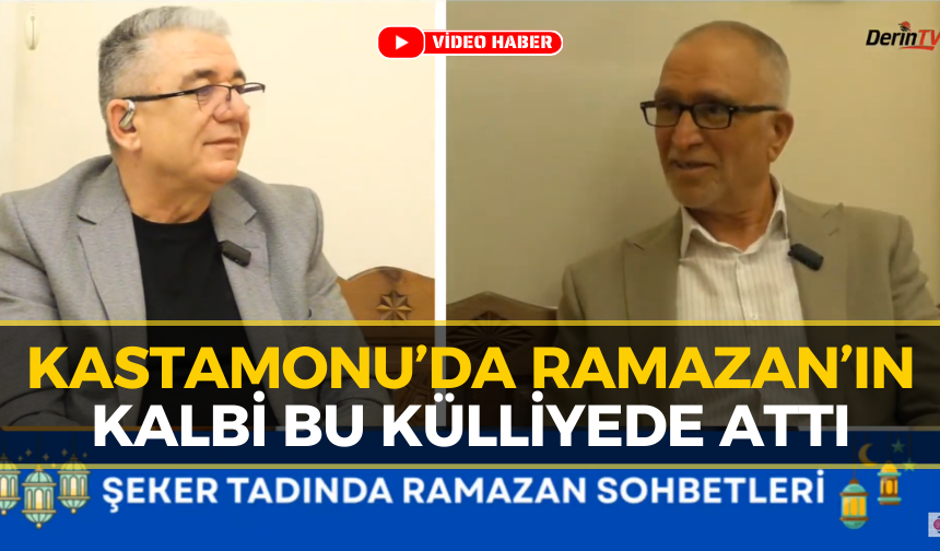 Kastamonu’da Şeyh Şaban-ı Veli Külliyesi’nde Ramazan Sohbeti
