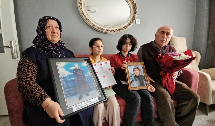 Öğrencilerden Şehit Ailelerine Vefa