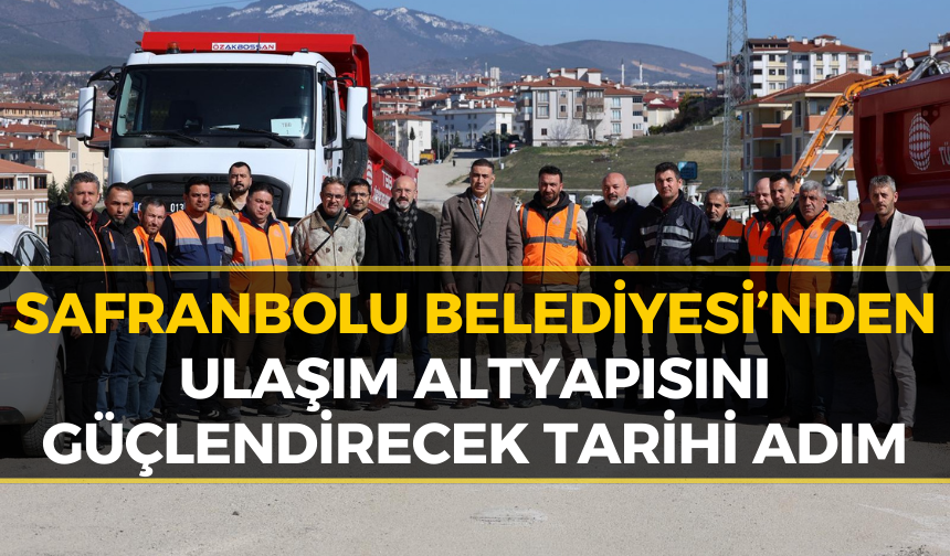 Safranbolu’da Ortak Hizmet Projesi Sahaya İndi