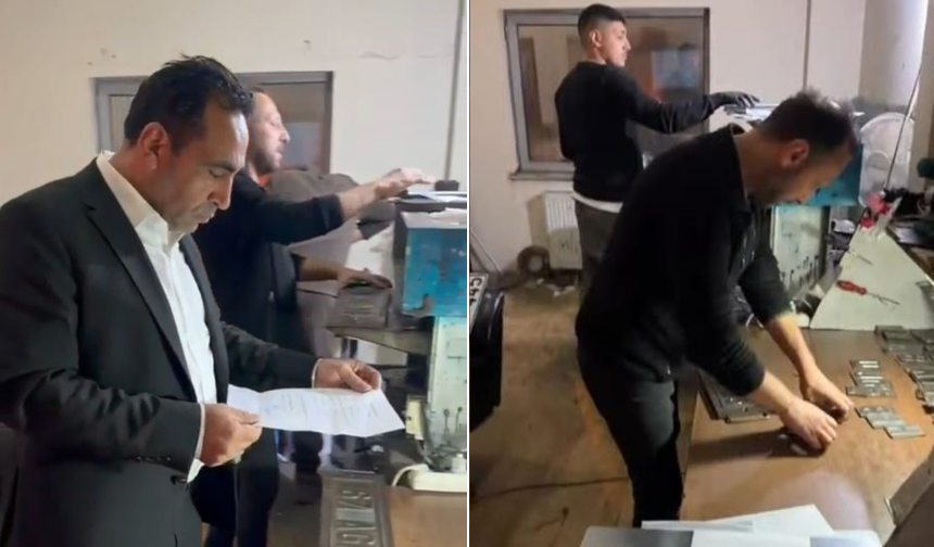 Şoförler Odası'nda Yoğun Plaka Mesaisi