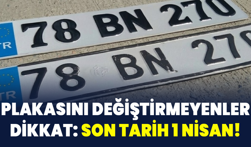 İçişleri Bakanlığı duyurdu: APP plakaya geçici fren