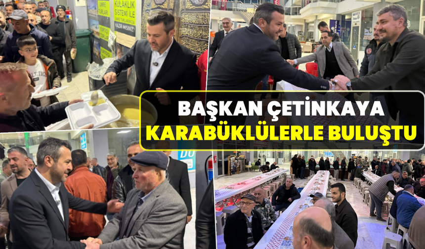 Başkan Çetinkaya Avcılık Kulübü'nün iftar programına katıldı