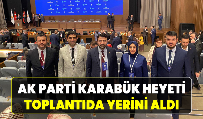 Başkan Salt Ankara’daki toplantıda Karabük’ü temsil etti