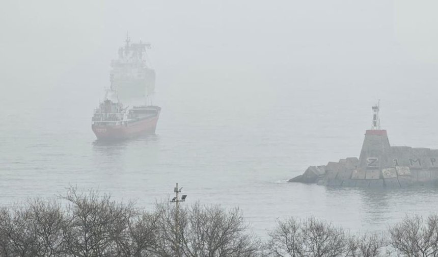 Zonguldak’ta Görüş Mesafesi Sıfıra Yaklaştı