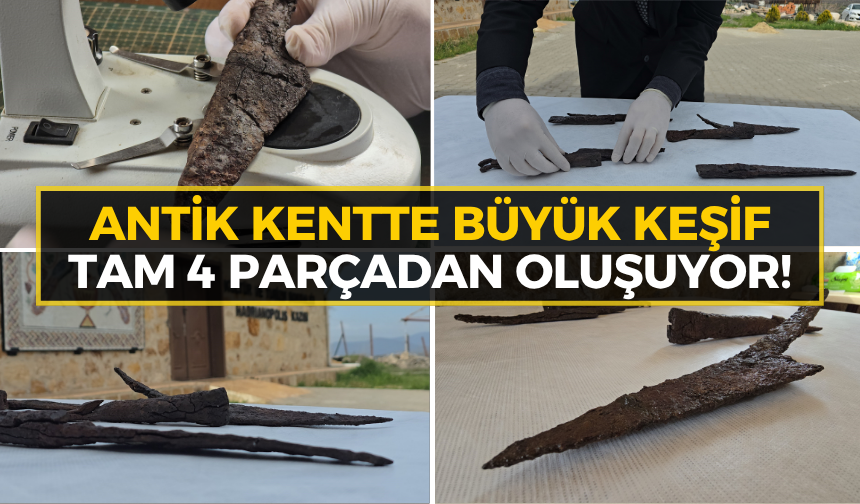 Eskipazar’da Tarihi Anlar: 1500 Yıllık Bıçak Seti Çıkarıldı!