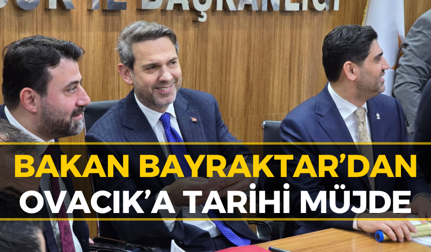 Bakan Bayraktar'dan Doğalgaz ve Altyapı Desteği Müjdesi
