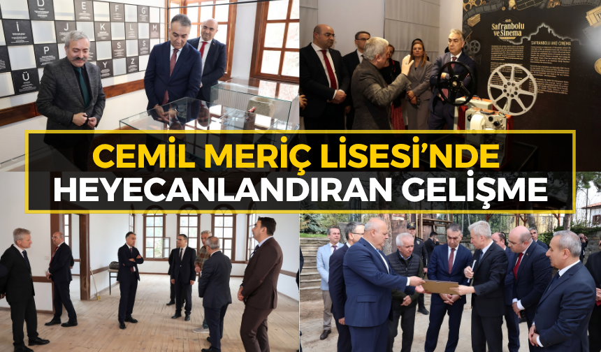 Vali Çağatay Safranbolu Sokaklarında: Müze ve Okul Ziyareti
