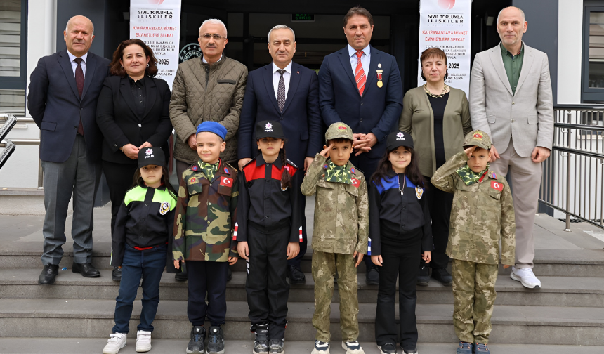 Müdür Akbaş’tan Şehit Metin Arslan İlkokuluna Anlamlı Destek