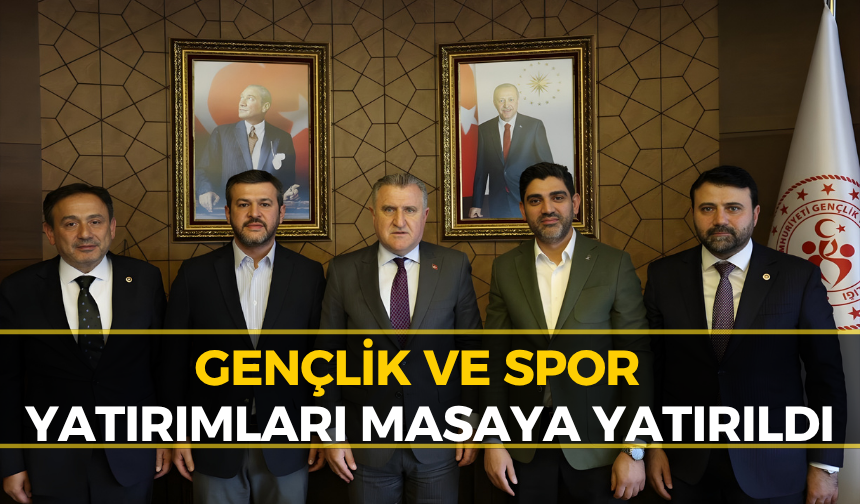 Karabük Heyetinden Bakan Bak’a Ziyaret