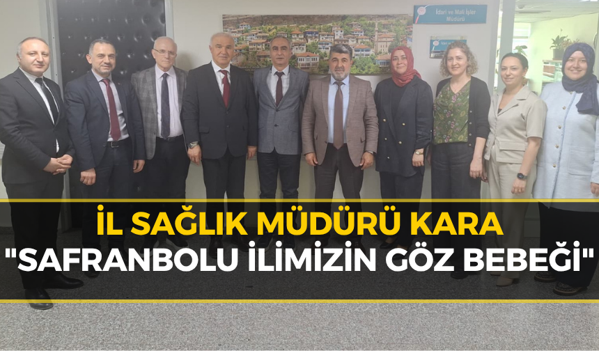 Safranbolu Devlet Hastanesi’ne Üst Düzey Ziyaret