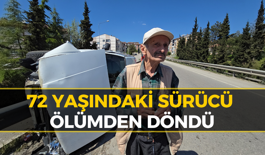 Karabük’te Feci Kaza: Köprü Üzerinde Araç Devrildi