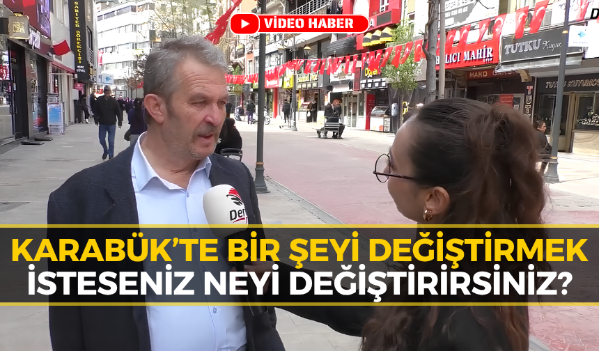 Derin TV Mikrofon Uzattı: Vatandaş Karabük’ün Dertlerini Bir Bir Saydı!