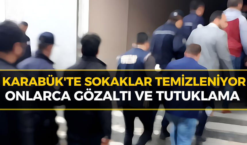 Karabük’te 8 Operasyonun Şok Bilançosu: Şehri Zehirleyecekti!