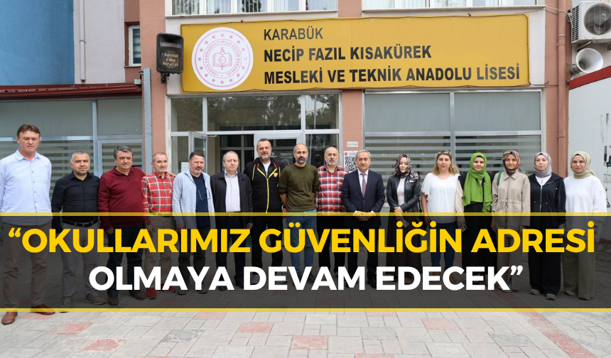 Müdür Akbaş’tan Okul Saldırılarına Karşı Net Duruş