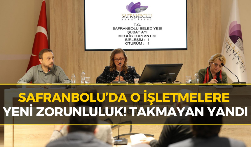 Safranbolu’da O İşletmelere Yeni Zorunluluk! Takmayan Yandı