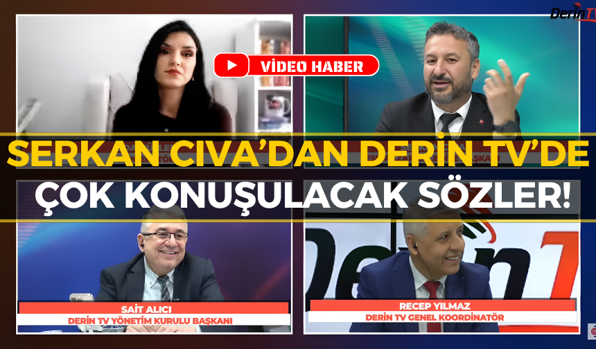 Başkan Cıva Derin TV’de: Tehdit mi Edildi? Adaylıktan Çekiliyor Mu?