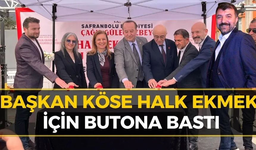 Safranbolu’da Halk Ekmek Fırınında Soner Özbey İmzası