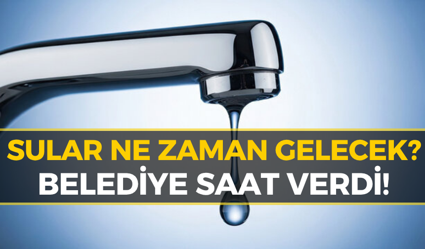 Karabük'te Planlı Su Kesintisi: O Mahalleler Susuz Kalacak