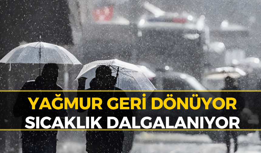 Karabük’te Yağışlı Hava Etkili Olacak