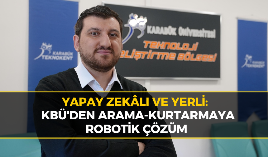 KBÜ Teknokent’ten Dev Proje: Savunma ve Arama-Kurtarma İçin Yerli Robot Köpek Geliyor