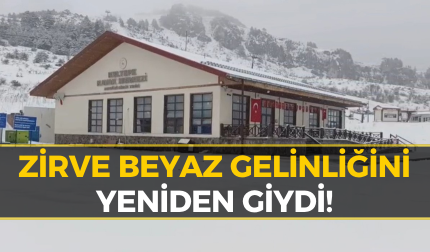 Keltepe Beyaza Büründü: Kar Kalınlığı Şaşırttı