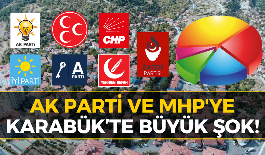 Karabük'te Son Seçim Anketinden Şok Sonuçlar! O Partinin Oyları Patladı