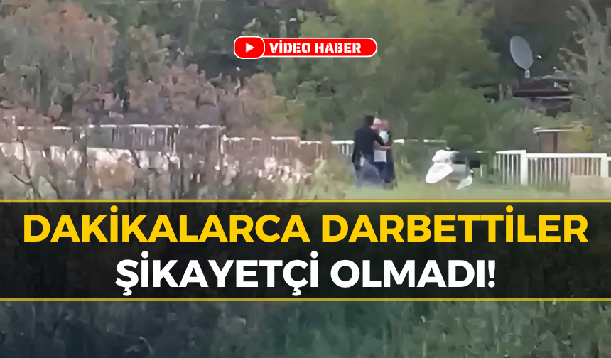 Karabük’te Tekme ve Yumruklar Havada Uçuştu