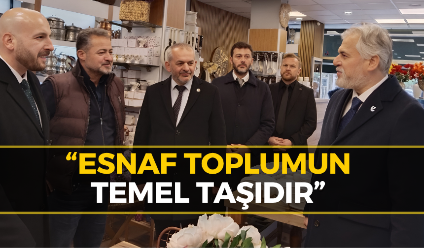 Yeniden Refah Partisi Karabük’te Esnafla Buluştu