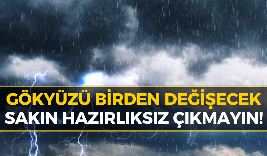 Meteoroloji Saat Verdi: Karabük İçin Ani Hava Uyarısı!