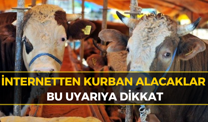 Karabük İçin Son Dakika Kurbanlık Dolandırıcılığı Uyarısı!
