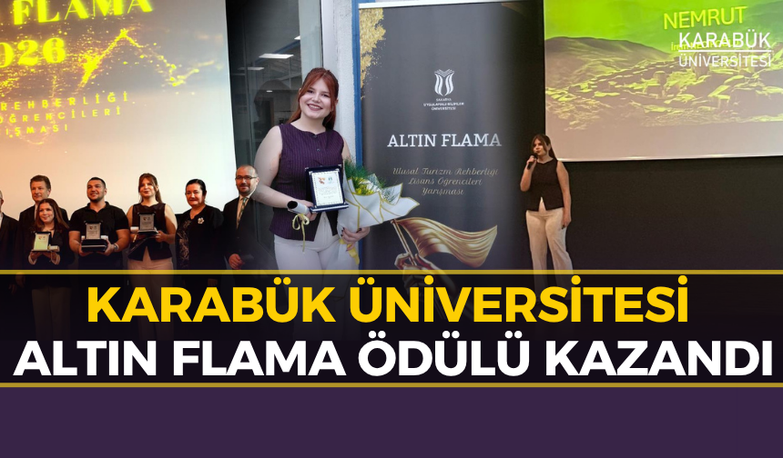 Ödül Töreninde Karabük Rüzgarı Esti: İşte O Başarının Sahibi