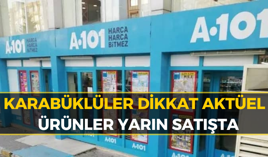 A101 26 Mayıs Salı Aldın Aldın Kataloğu!