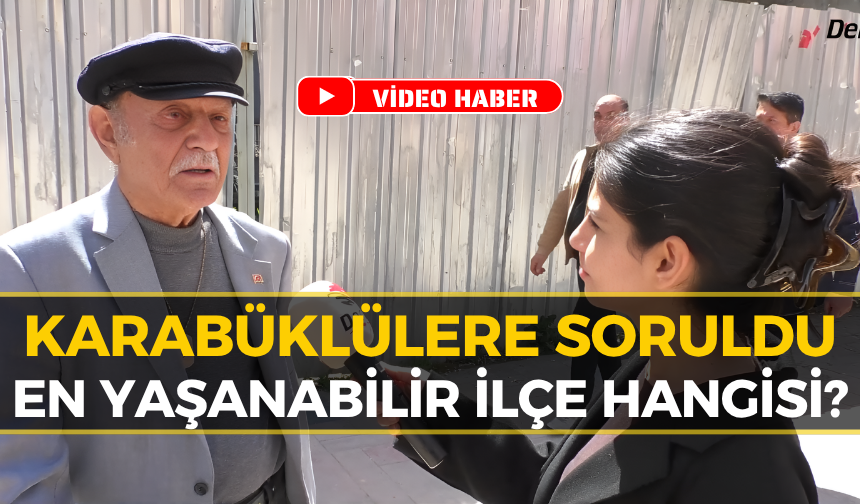 Karabük'ün En Yaşanabilir İlçesi Belli Oldu!