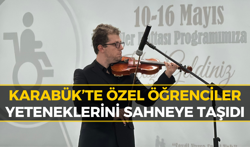 Karabük’te Engelliler Haftası’nda Renkli Kutlama