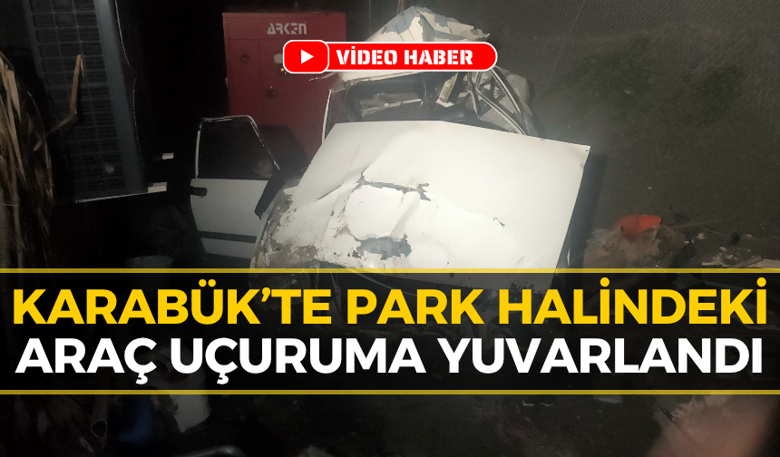 Karabük’te Korku Dolu Anlar: Hurdaya Dönen Araçtan Sağ Çıktılar!