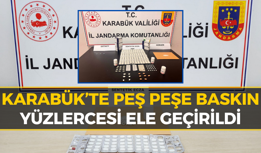 Karabük’te Şok Baskın: 3 Ayrı Operasyonda Büyük Vurgun