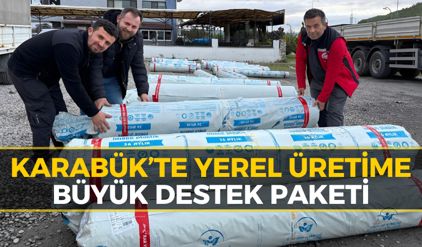 Karabük’te Seracılığa Dev Destek