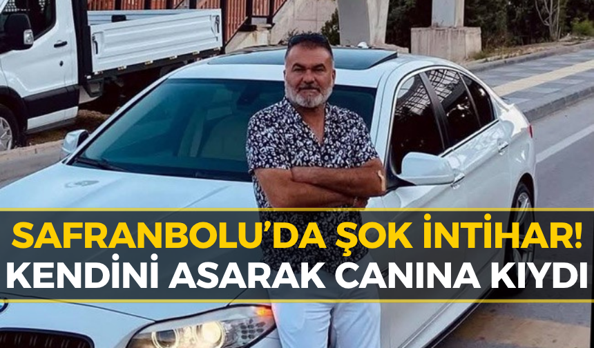 Safranbolu’da Korkunç Olay: Kendini Doğalgaz Borusuna Astı!