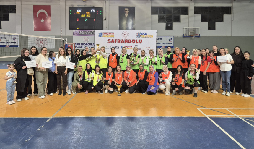 Evinin Sultanları Voleybol Turnuvası Sona Erdi