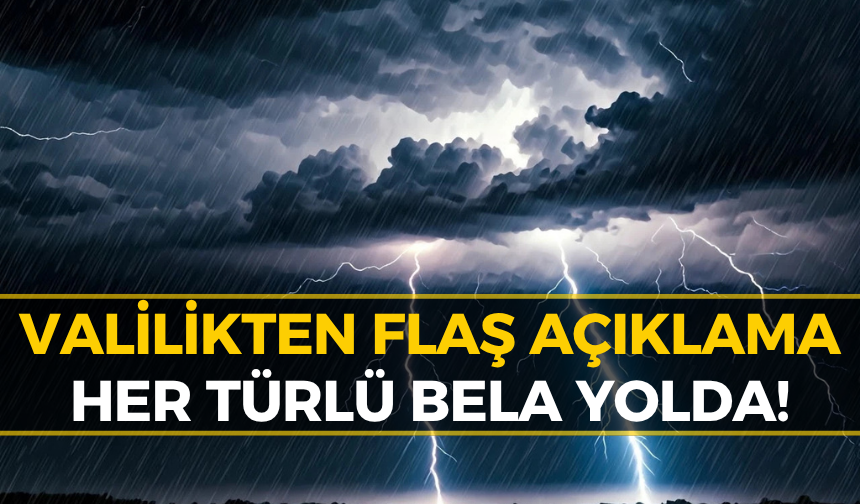 Karabük Valiliği'nden Son Dakika Uyarısı: Tarih ve Saat Verdi!