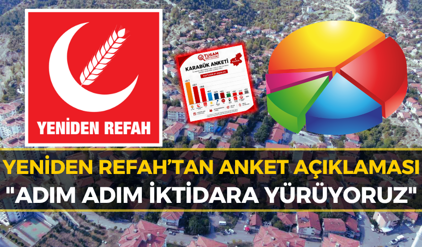 Karabük’ü Sallayan Anket Sonrası Yeniden Refah’tan İlk Açıklama!