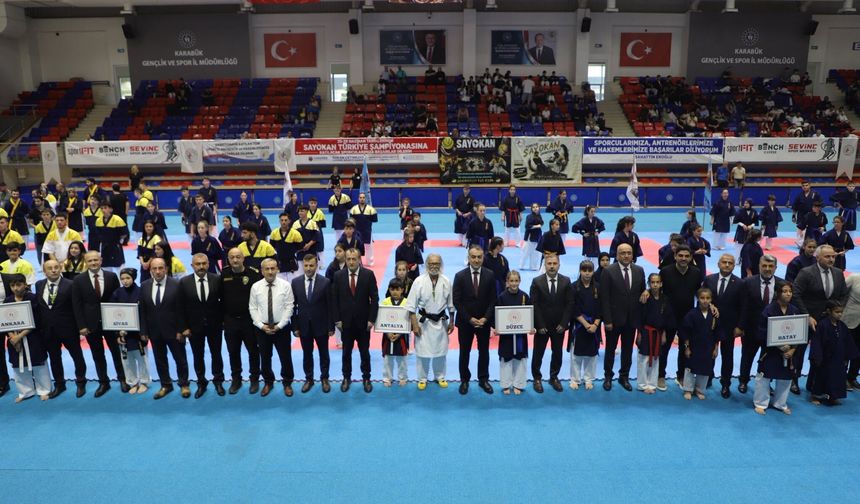 Türk Savaş Sanatı "Sayokan" Türkiye Şampiyonası Karabük’te Başladı