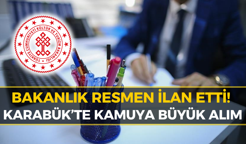 Karabük'e Memur Alımı Müjdesi: Sınavsız Kamuya Girme Fırsatı!