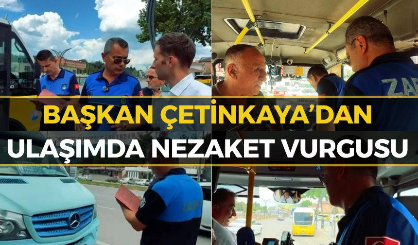 Karabük’te Toplu Taşımaya "Nezaket ve Temizlik" Ayarı